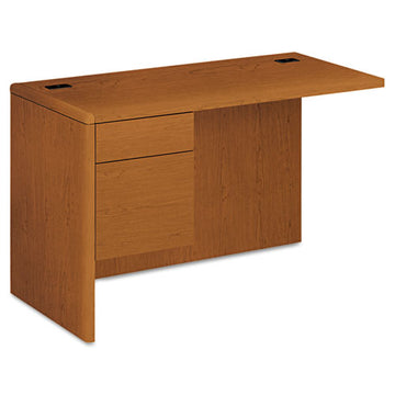 HON® 10700 "l" Workstation Return, 3-4 Height Left Pedestal, 48w X 24d, Natural Maple freeshipping - TVN Wholesale